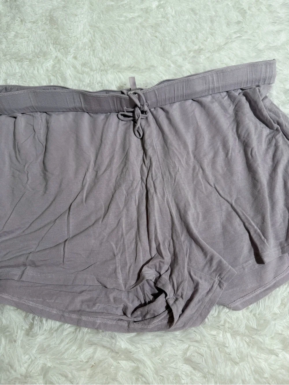 SKIMS 3X / 4X Matching Lounge Set Shorts Tank Top Purple Lavender Soft Comfortab
